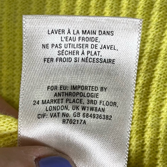 Sparrow (Anthropologie) Pointelle Knit Belted Cardigan Sweater Size Small - Picture 10 of 10